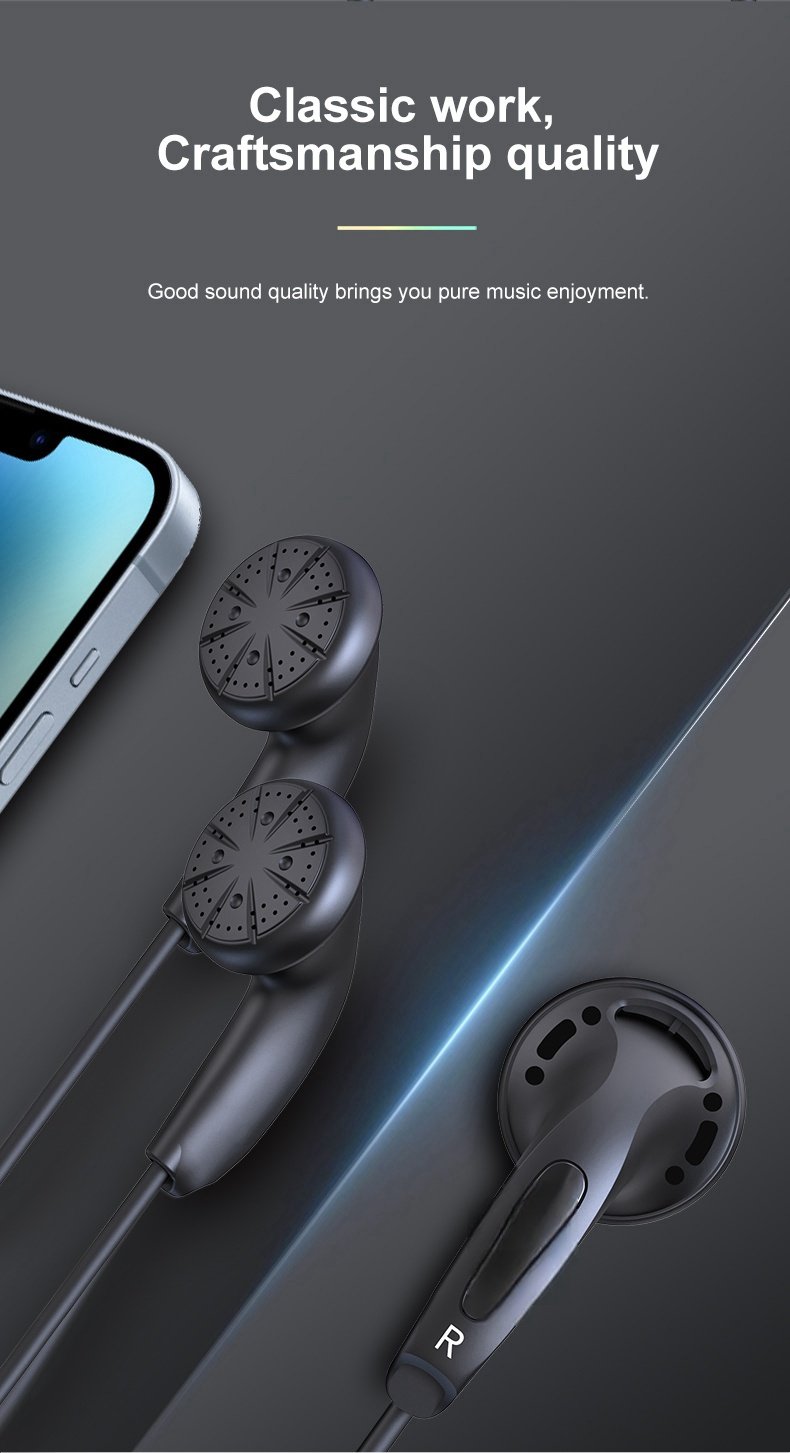 In-Ear Headphones E-HD500 Custom HIFI Sound Hd-500 3.5mm Plug Stereo with Noise Cancellation Wired Earbuds(pic7)